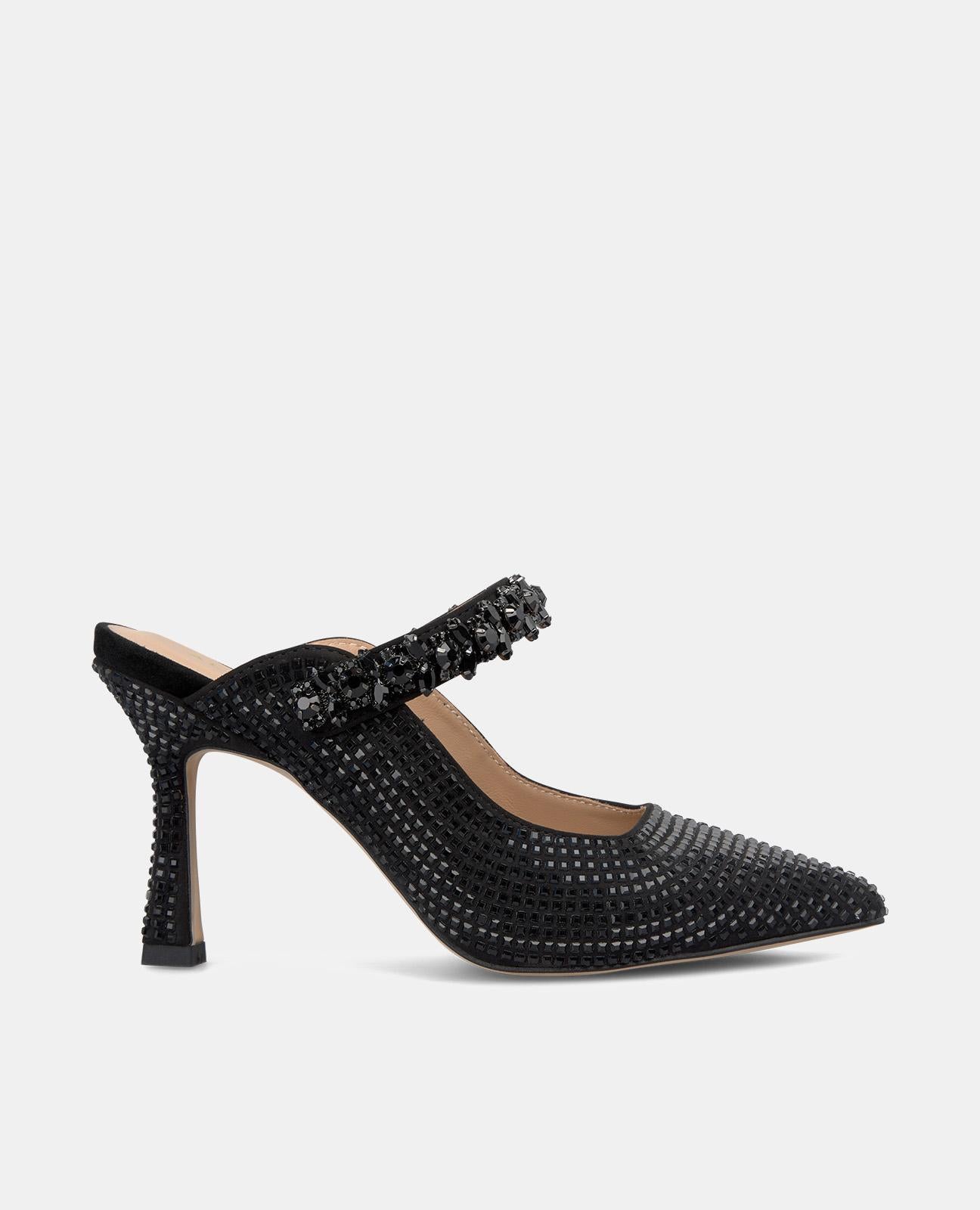 Alma en pena ZAPATO TACÓN DESTALONADO PEDRERÍA