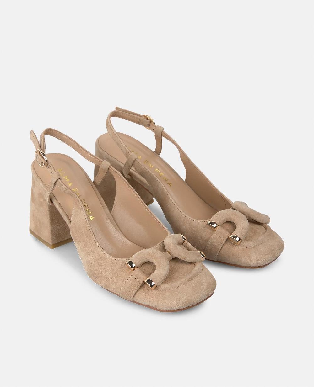 Alma En Pena ZAPATO TACÓN DETALLE