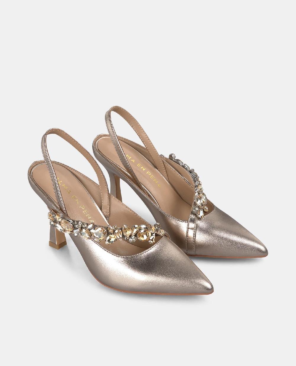 Alma En Pena ZAPATO TACÓN DOBLE TIRA