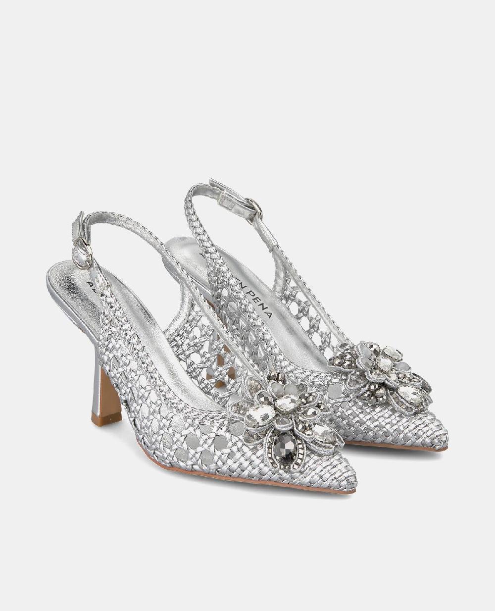 Alma En Pena ZAPATO TACÓN FLOR