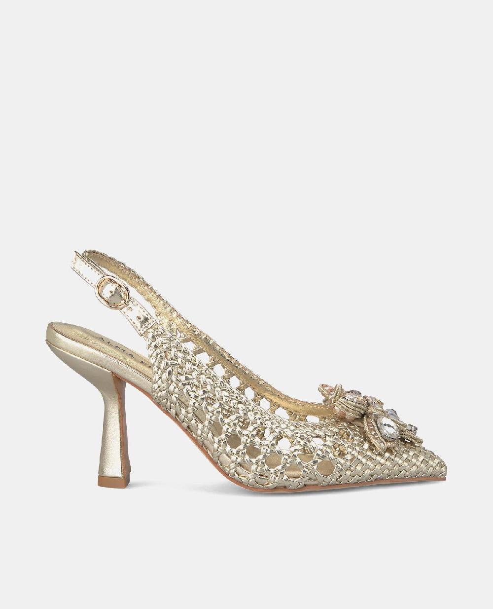 Alma en pena ZAPATO TACÓN FLOR