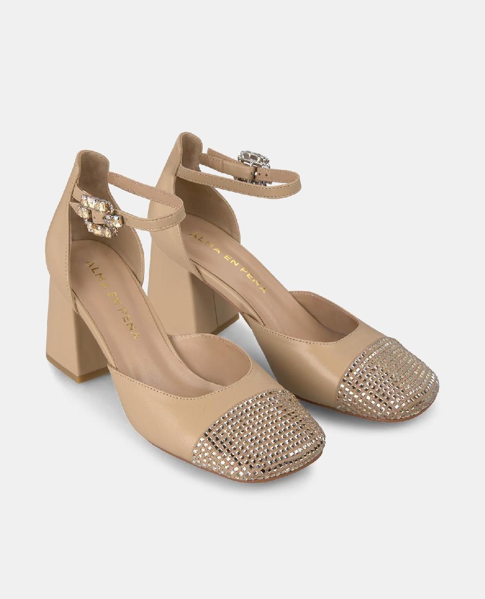 Alma En Pena ZAPATO TACÓN HEBILLA JOYA