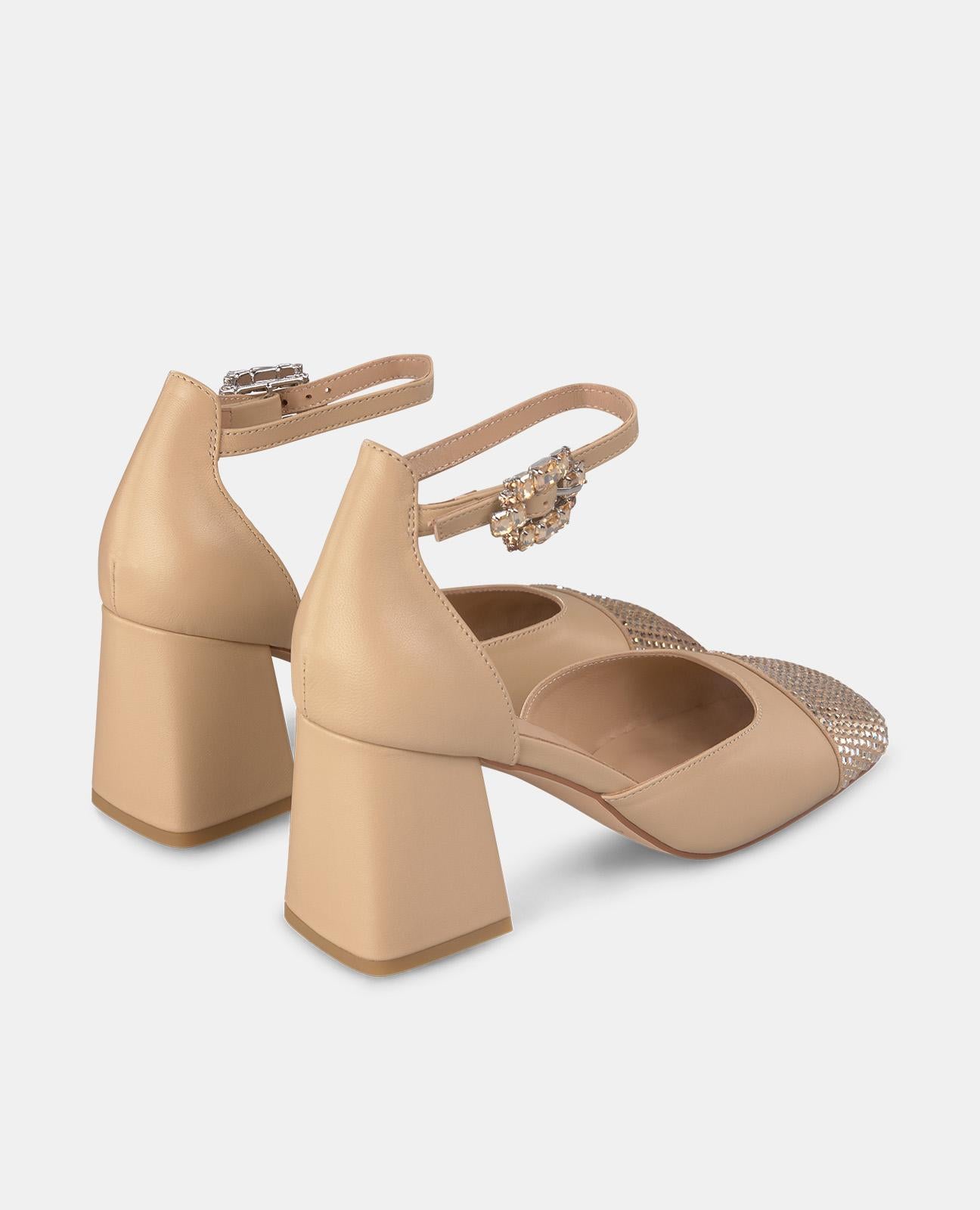 Alma En Pena ZAPATO TACÓN HEBILLA JOYA