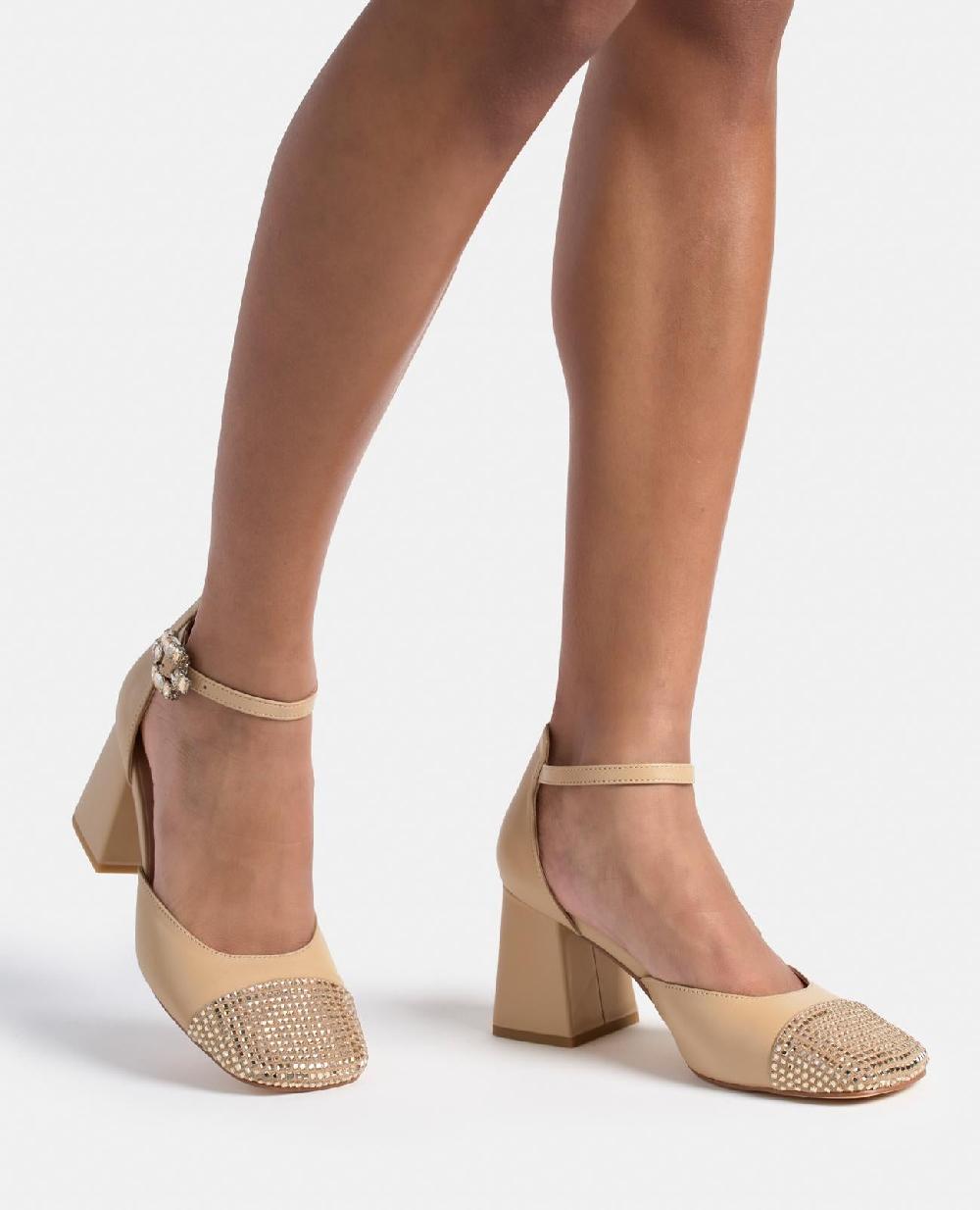 Alma En Pena ZAPATO TACÓN HEBILLA JOYA