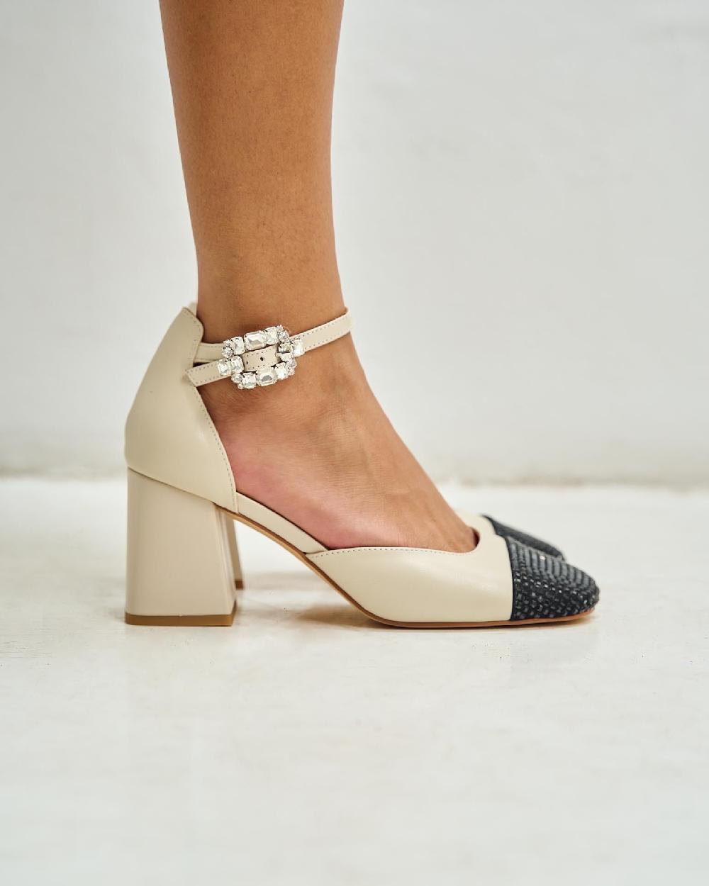 Alma en pena ZAPATO TACÓN HEBILLA JOYA