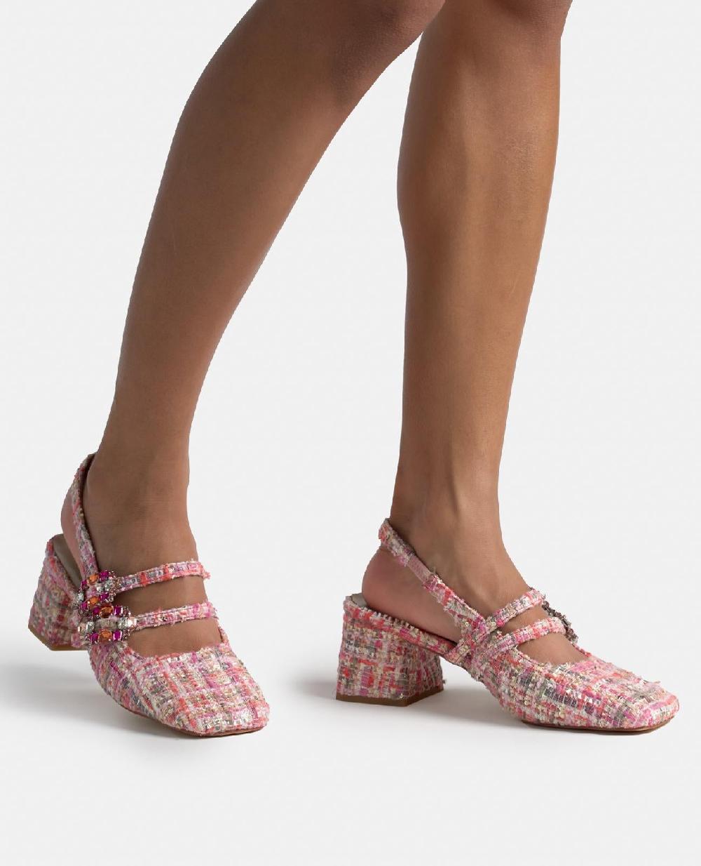 Alma En Pena ZAPATO TACÓN HEBILLAS