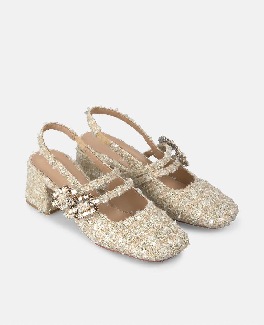 Alma En Pena ZAPATO TACÓN HEBILLAS