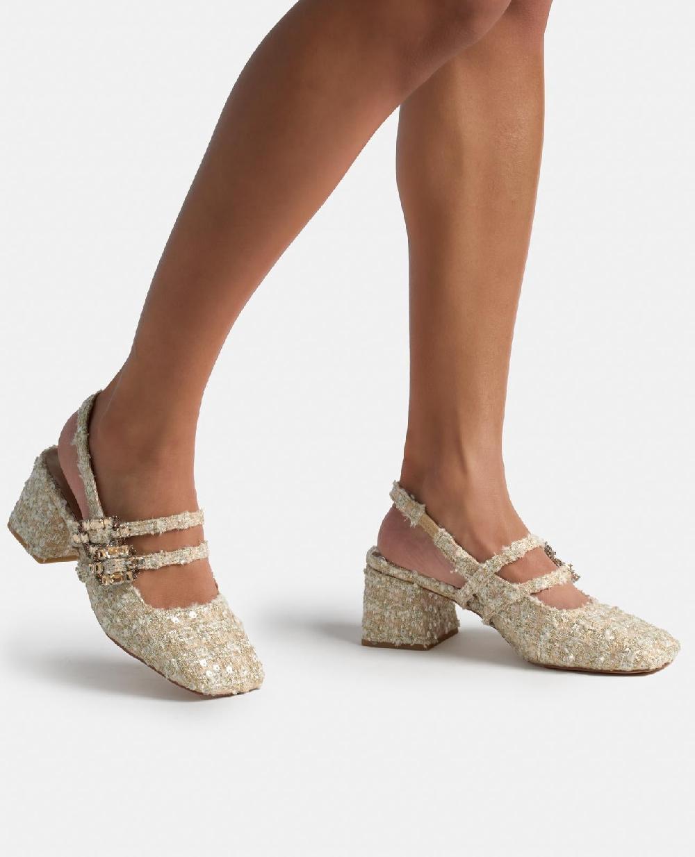 Alma En Pena ZAPATO TACÓN HEBILLAS