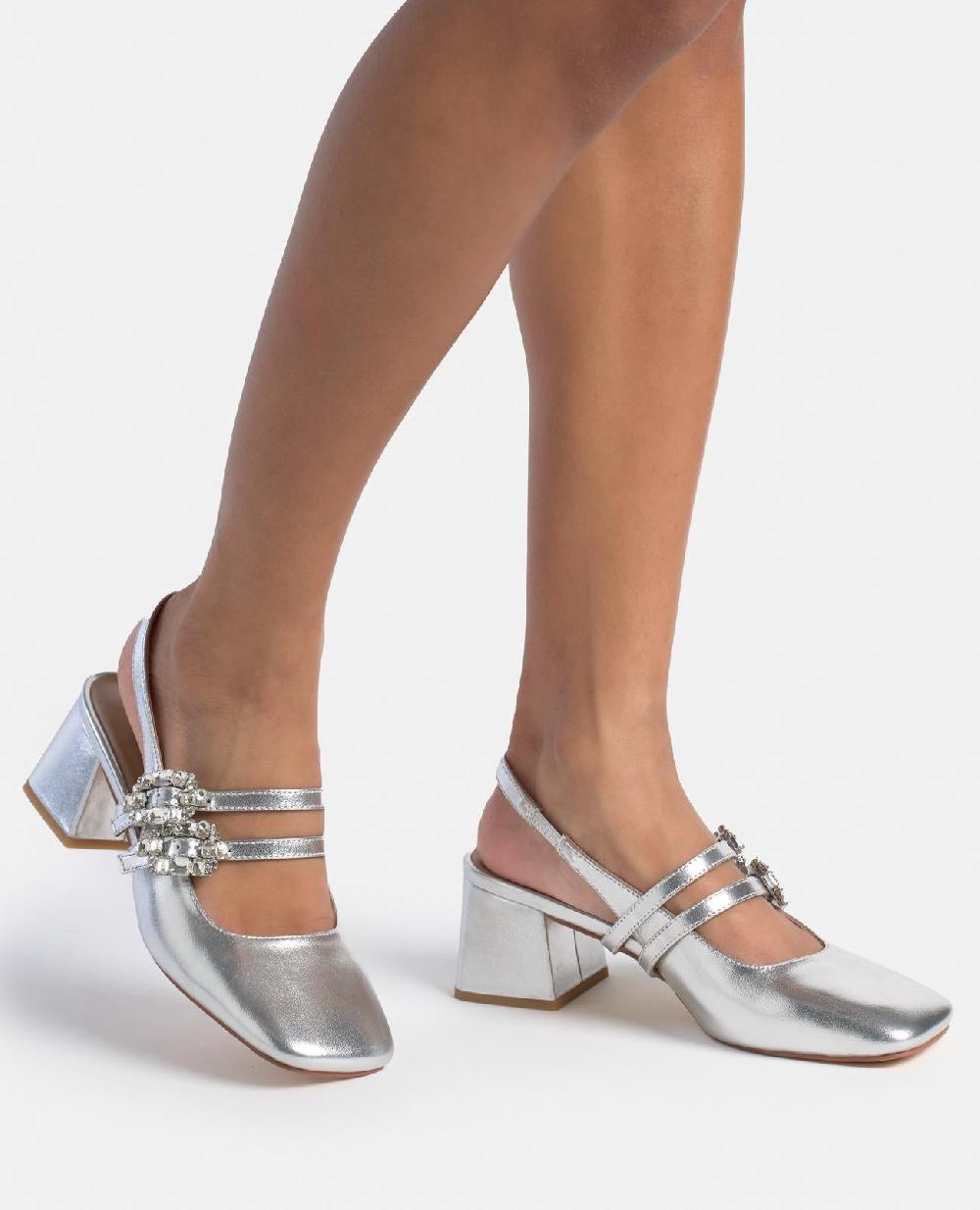 Alma En Pena ZAPATO TACÓN HEBILLAS