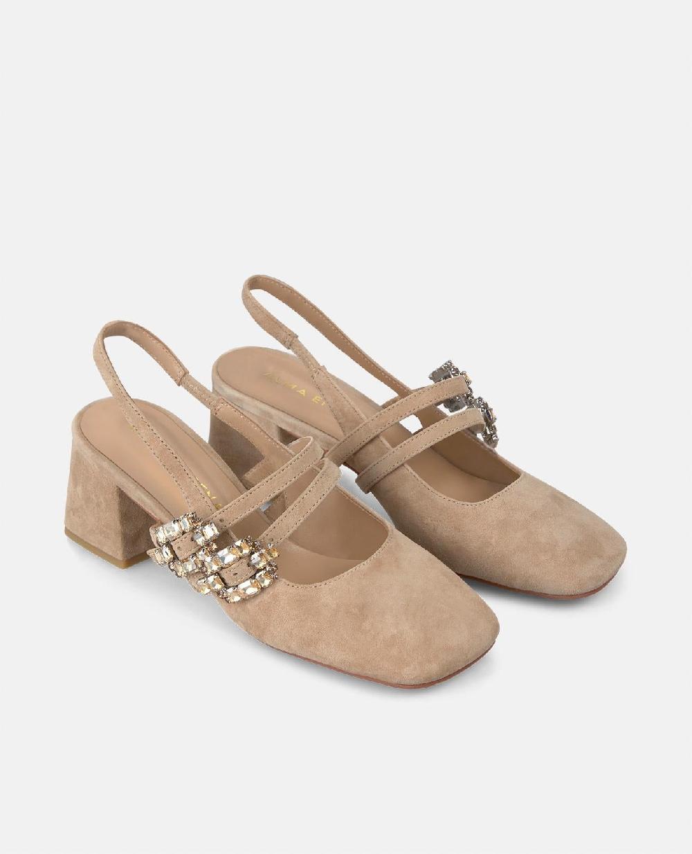 Alma En Pena ZAPATO TACÓN HEBILLAS