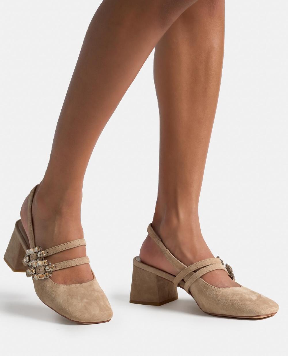 Alma En Pena ZAPATO TACÓN HEBILLAS