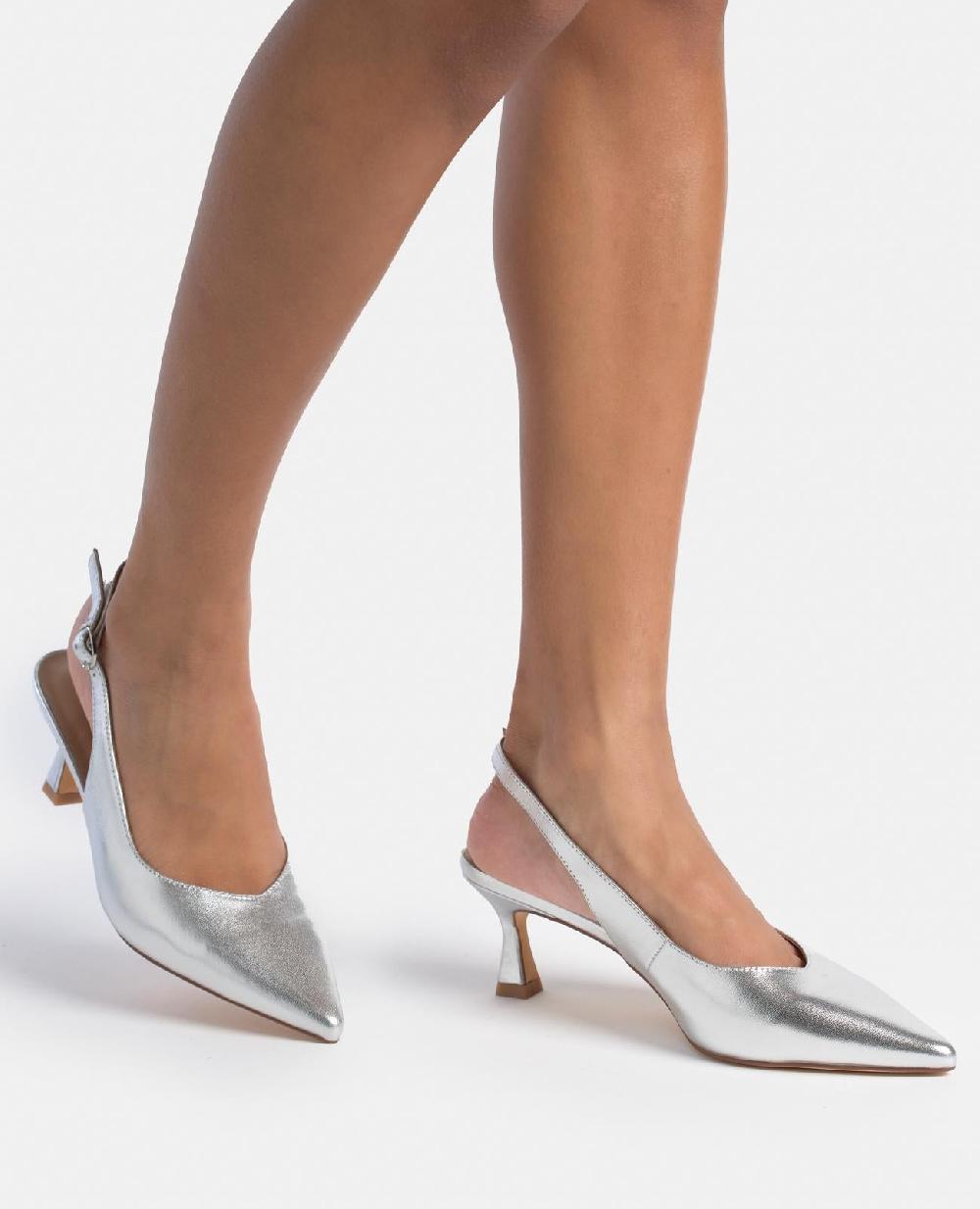 Alma En Pena ZAPATO TACÓN KITTEN DESTALONADO