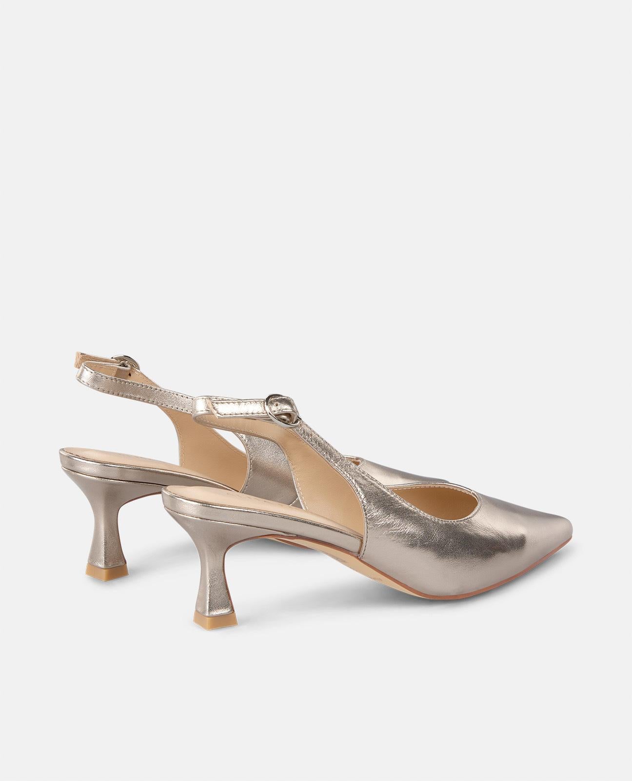 Alma En Pena ZAPATO TACÓN KITTEN DESTALONADO