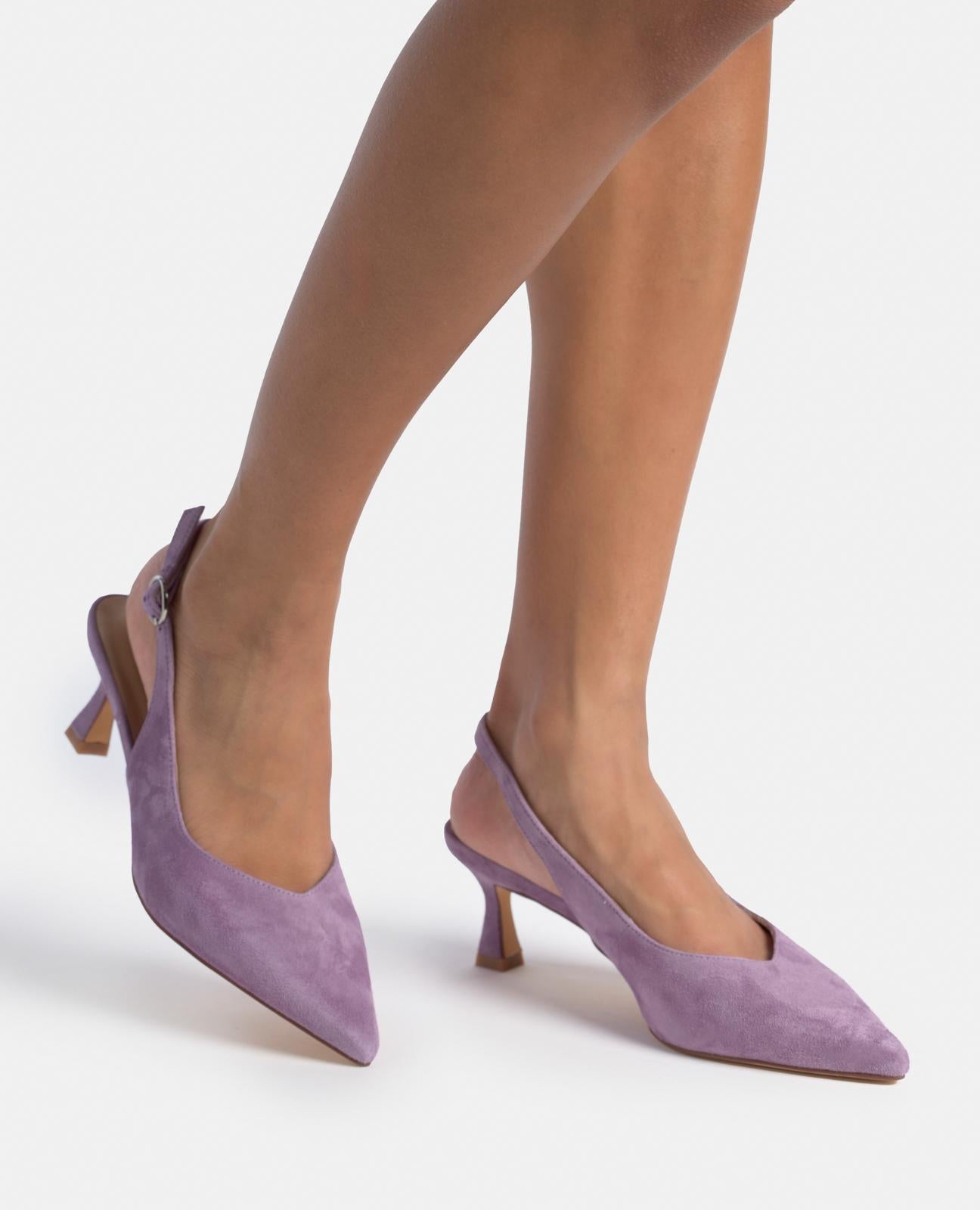 Alma En Pena ZAPATO TACÓN KITTEN DESTALONADO