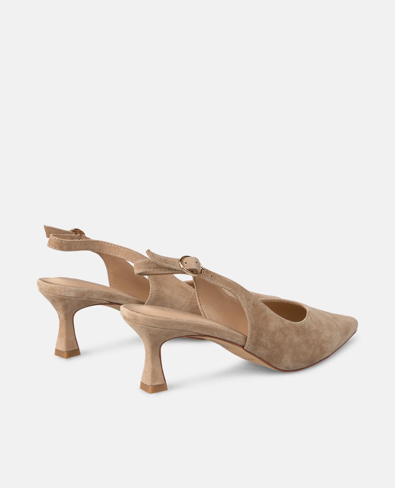 Alma En Pena ZAPATO TACÓN KITTEN DESTALONADO