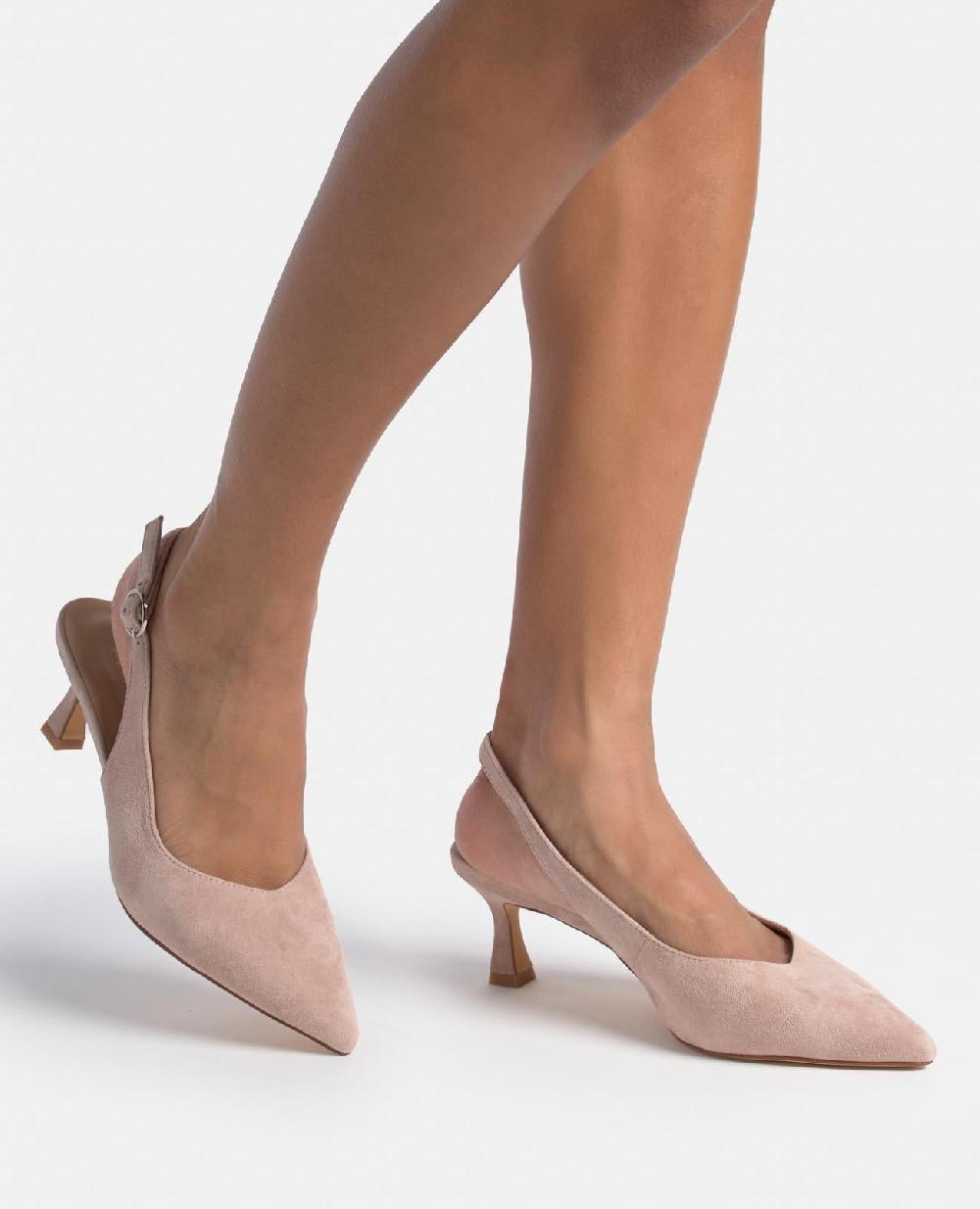 Alma En Pena ZAPATO TACÓN KITTEN DESTALONADO