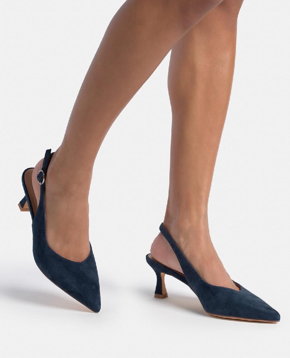 Alma En Pena ZAPATO TACÓN KITTEN DESTALONADO