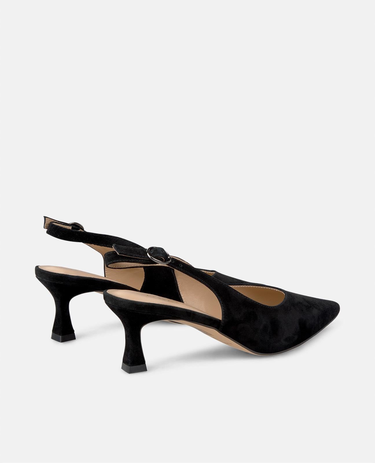 Alma En Pena ZAPATO TACÓN KITTEN DESTALONADO