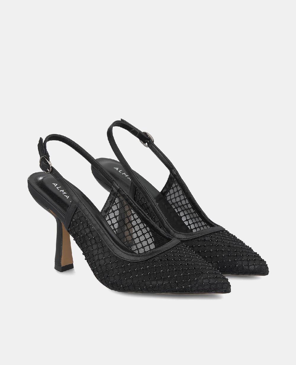 Alma En Pena ZAPATO TACÓN MALLA