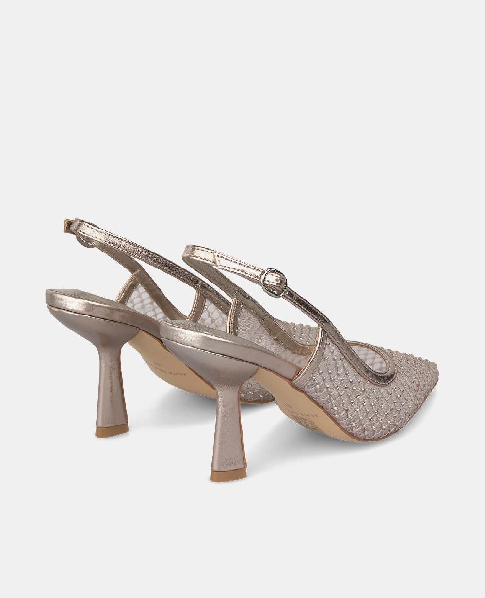 Alma En Pena ZAPATO TACÓN MALLA