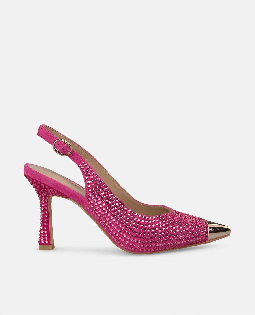 Alma en pena ZAPATO TACÓN PUNTERA METALIZADA