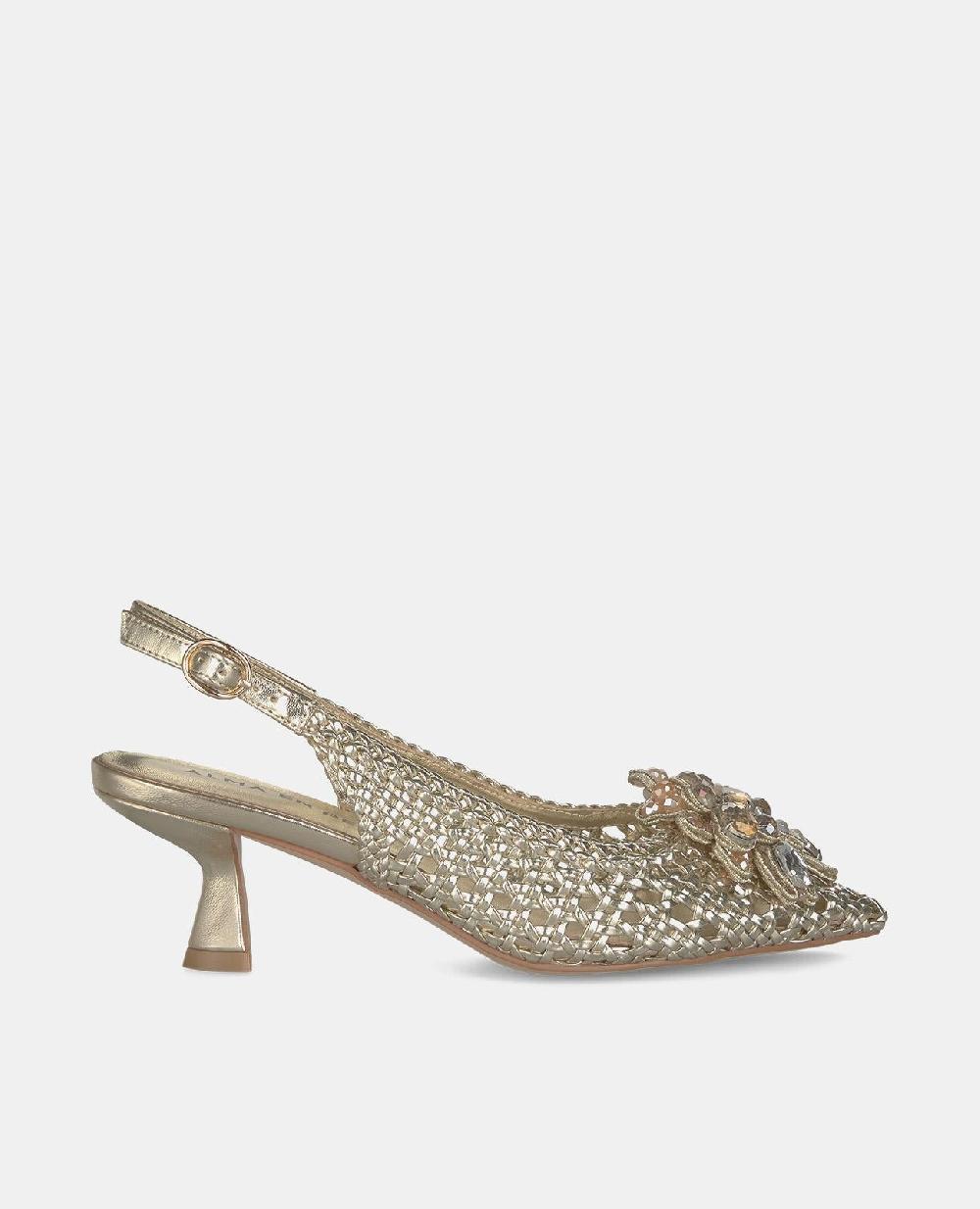 Alma en pena ZAPATO TACÓN RAFIA