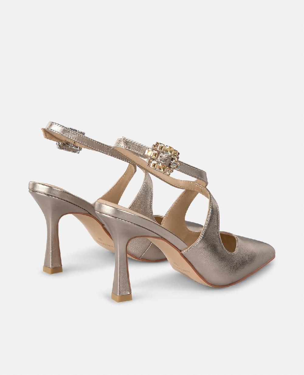 Alma En Pena ZAPATO TACÓN TIRA ENTRELAZADA