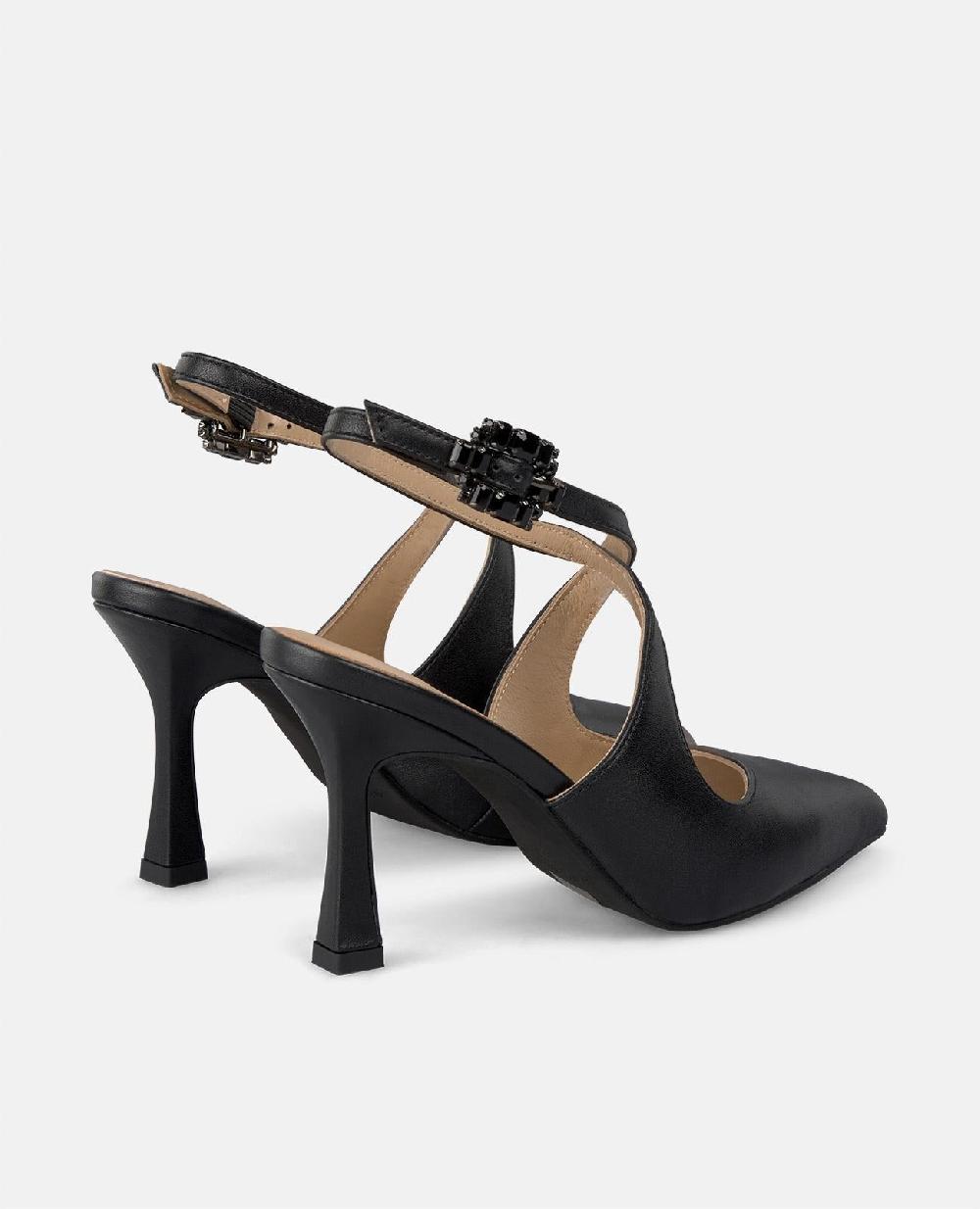 Alma En Pena ZAPATO TACÓN TIRA ENTRELAZADA