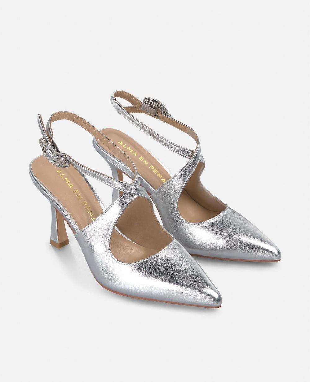 Alma En Pena ZAPATO TACÓN TIRA ENTRELAZADA