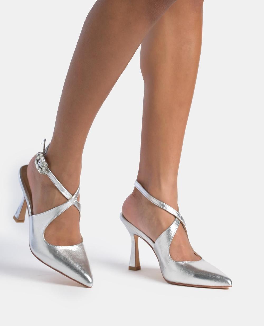 Alma En Pena ZAPATO TACÓN TIRA ENTRELAZADA