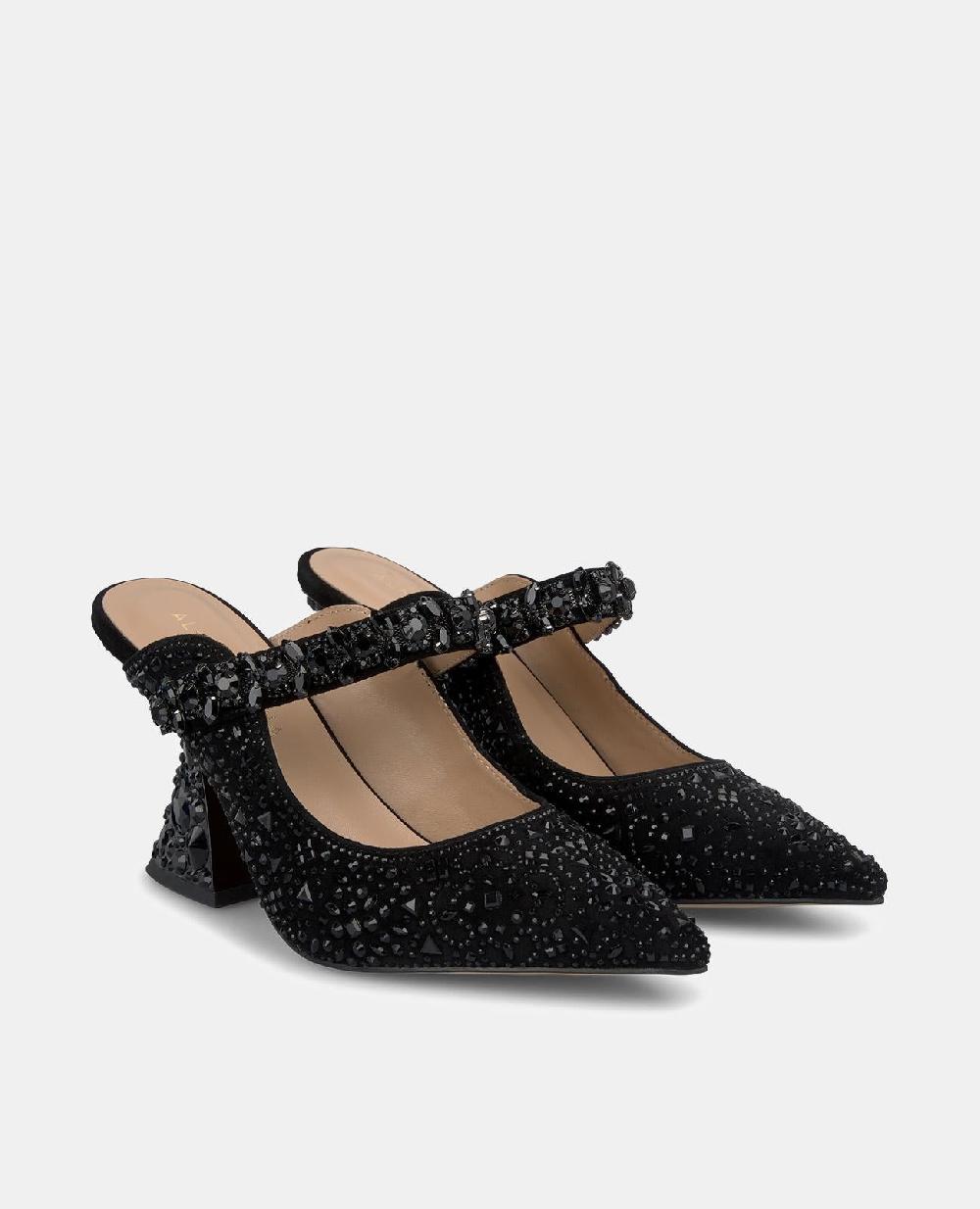 Alma En Pena ZAPATO DESTALONADO CUBIERTO CON PEDRERÍA