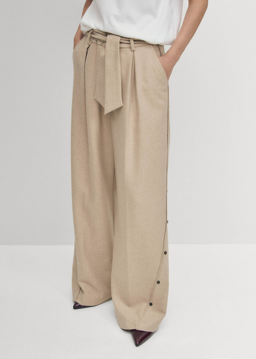 Alohas Abbie Pantalones Beige