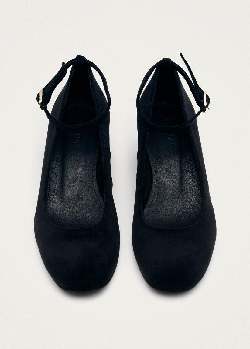 Alohas Antoine Velvet Black Pumps