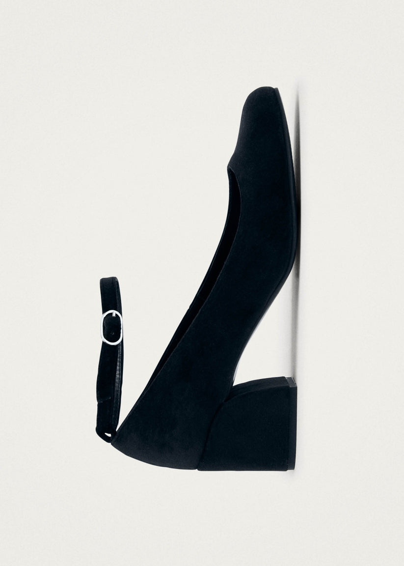 Alohas Antoine Velvet Black Pumps