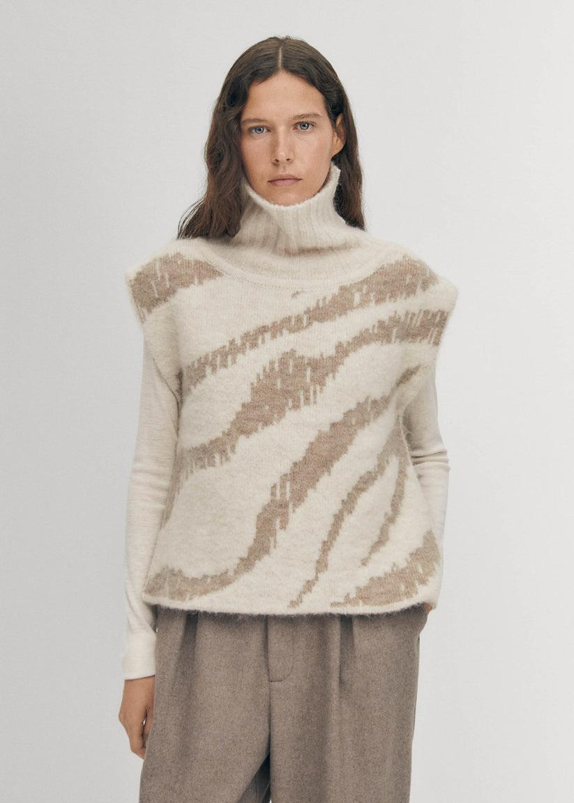 Alohas Bergen Chaleco Ecru