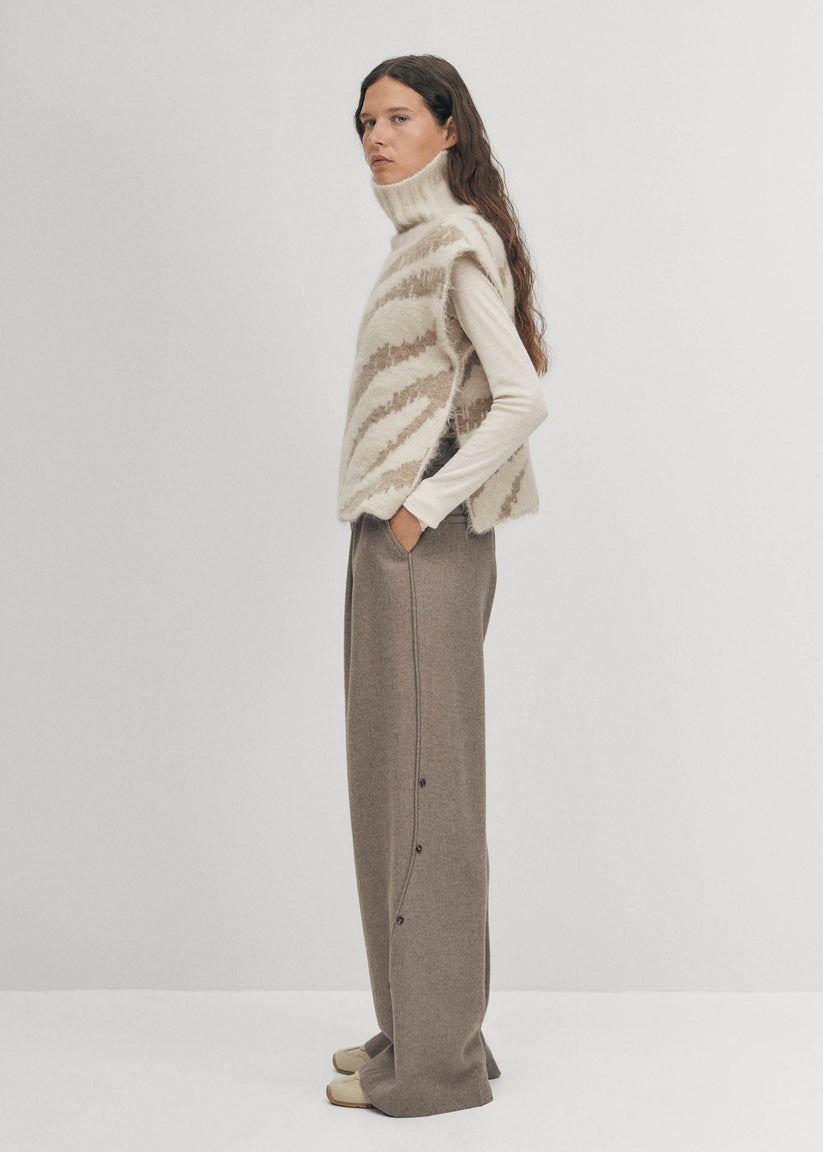 Alohas Bergen Chaleco Ecru