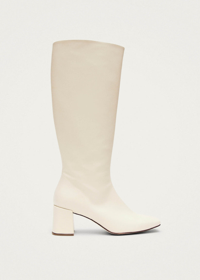 Alohas Chalk Botas Blancas de Piel Vegana
