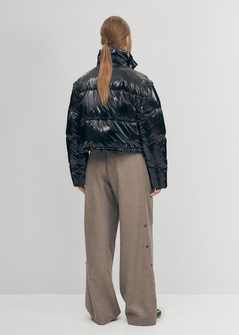 Alohas Chicago Chaqueta Acolchada Negra