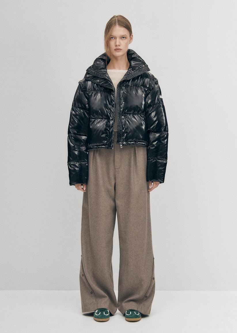 Alohas Chicago Chaqueta Acolchada Negra