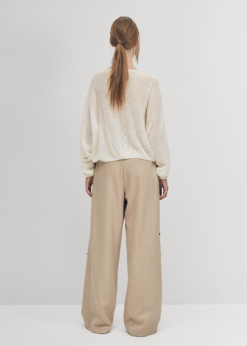 Alohas Corden Cardigan Color Crema