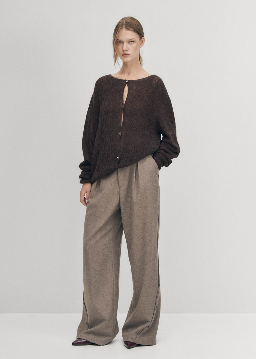 Alohas Corden Cárdigan Marrón