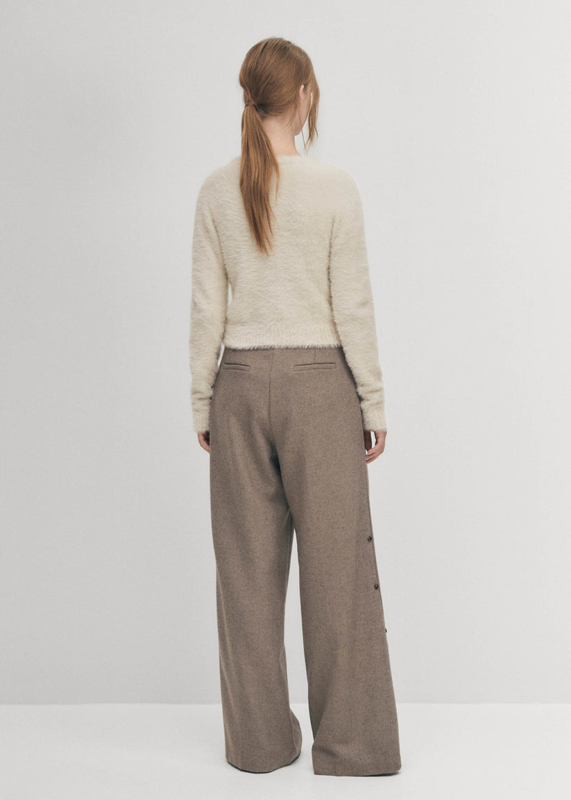 Alohas Deli Jersey De Punto Color Ecru