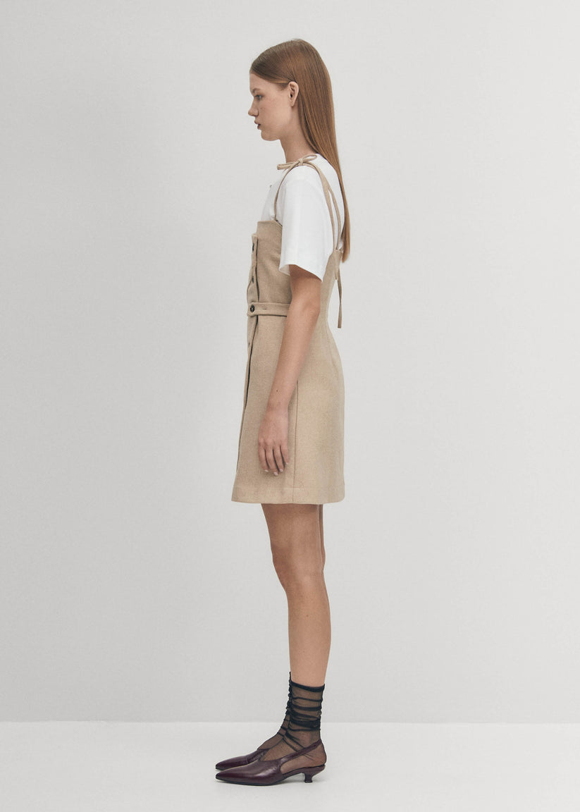 Alohas Gala Vestido Beige