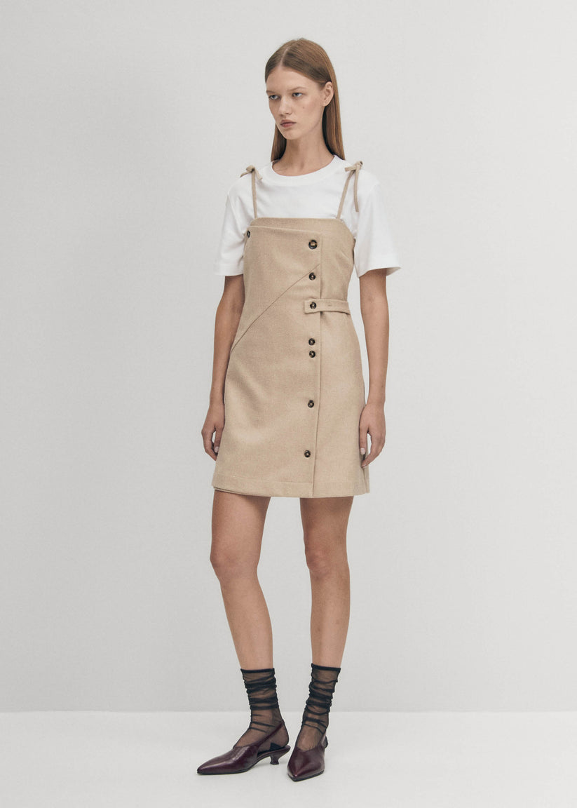 Alohas Gala Vestido Beige