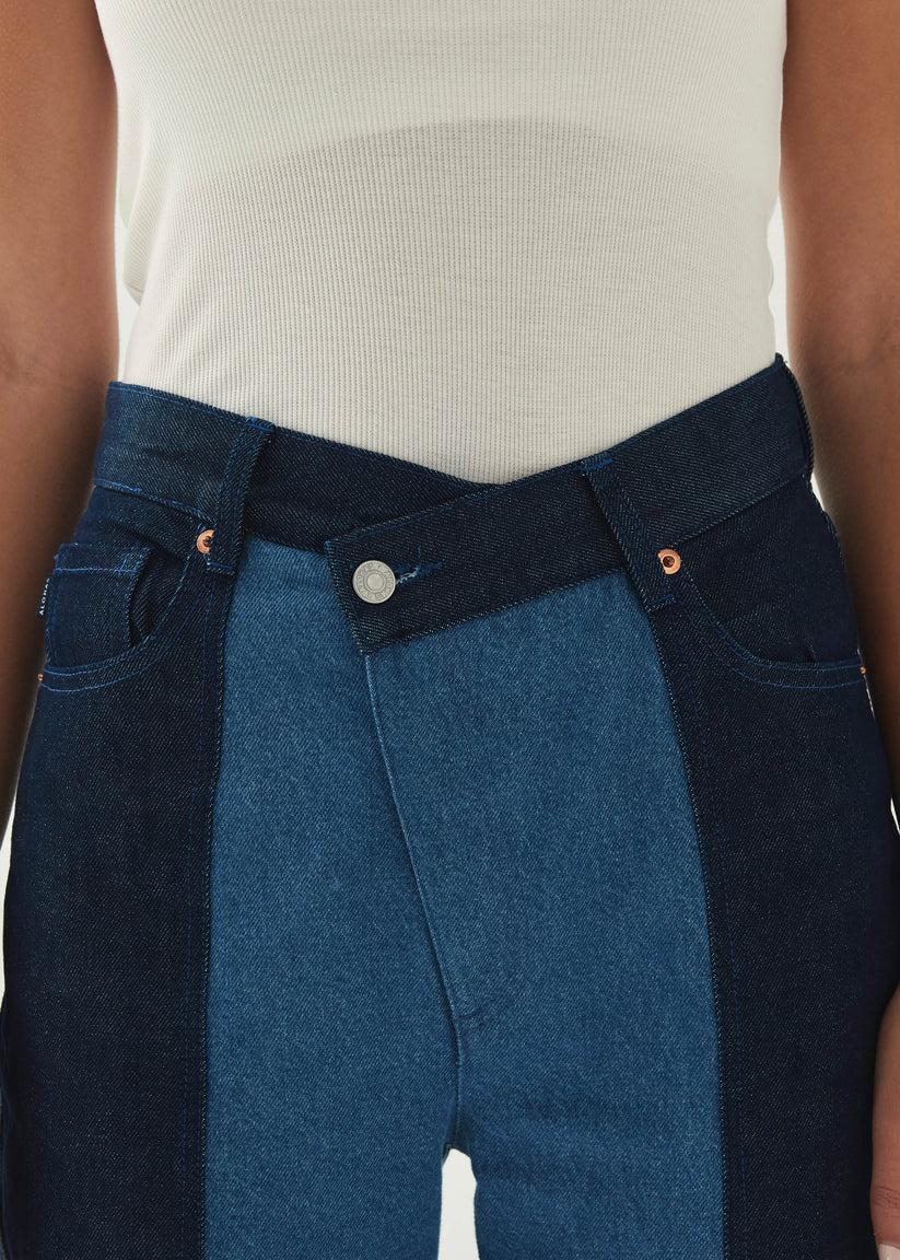 Alohas Kansas Bicolor Indigo Denim Trousers