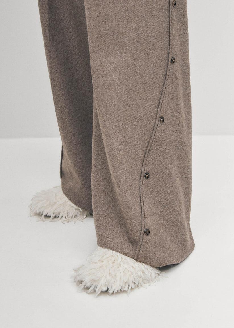 Alohas Maja Mules Color Crema De Pelo Suave