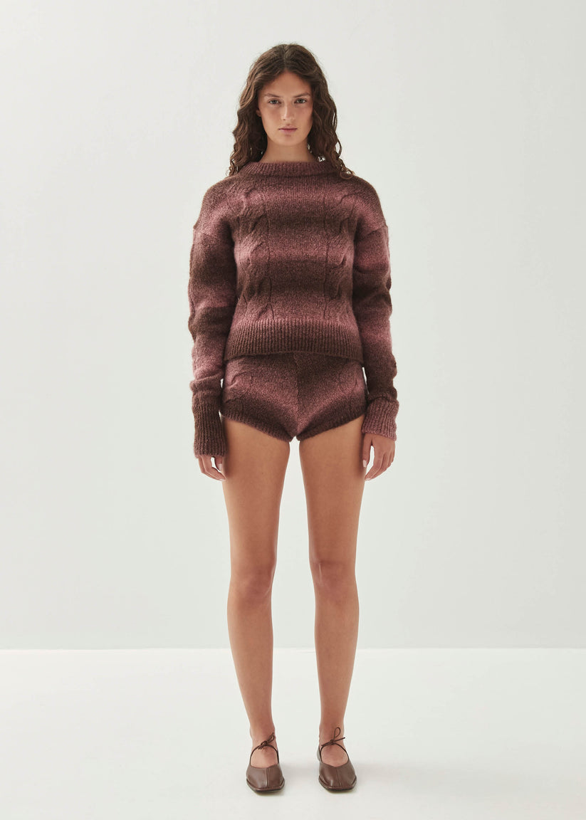 Alohas Monte Shorts De Punto Rosas