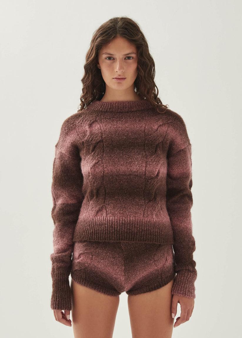 Alohas Monte Shorts De Punto Rosas