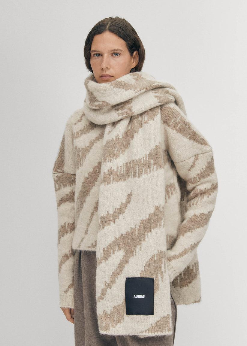 Alohas Nilo Bufanda Ecru