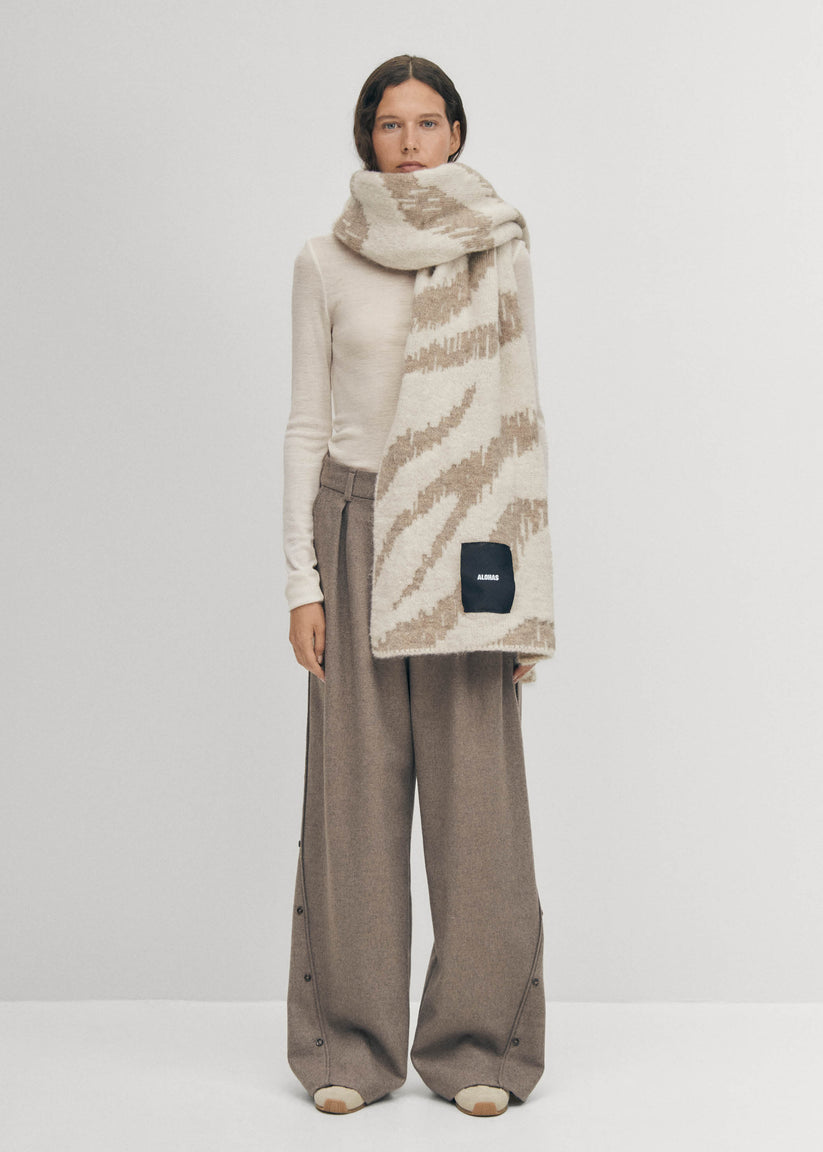 Alohas Nilo Bufanda Ecru